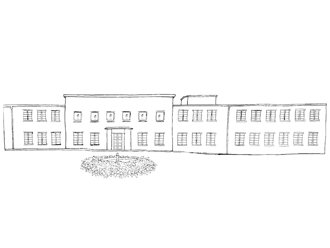 Illustration of the store in Lammhult