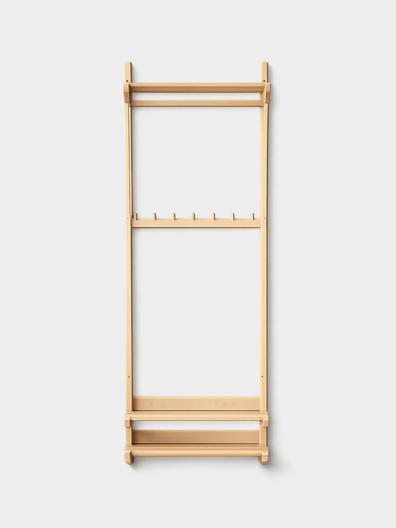 Coat rack in birch