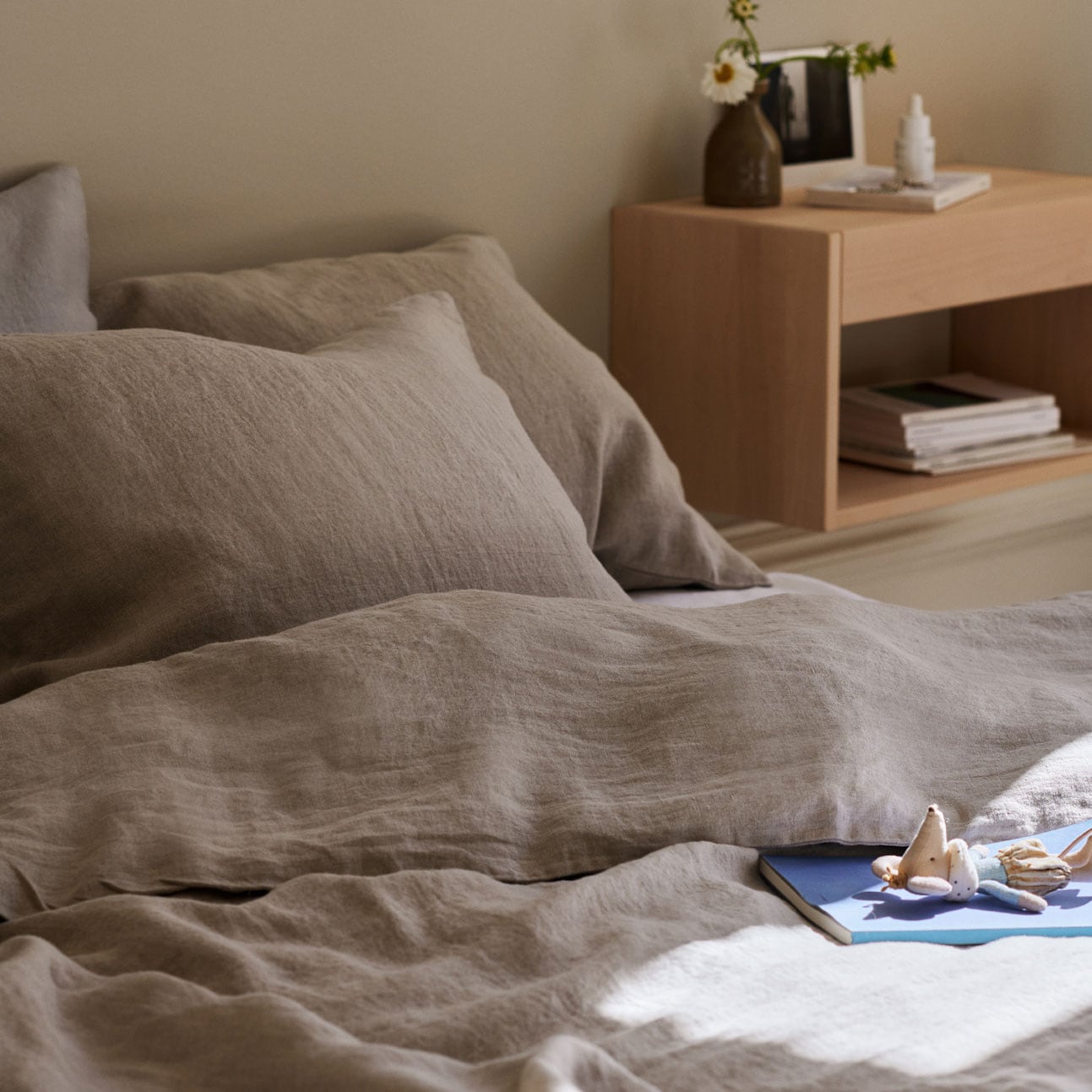 Pillowcase Linen Unbleached