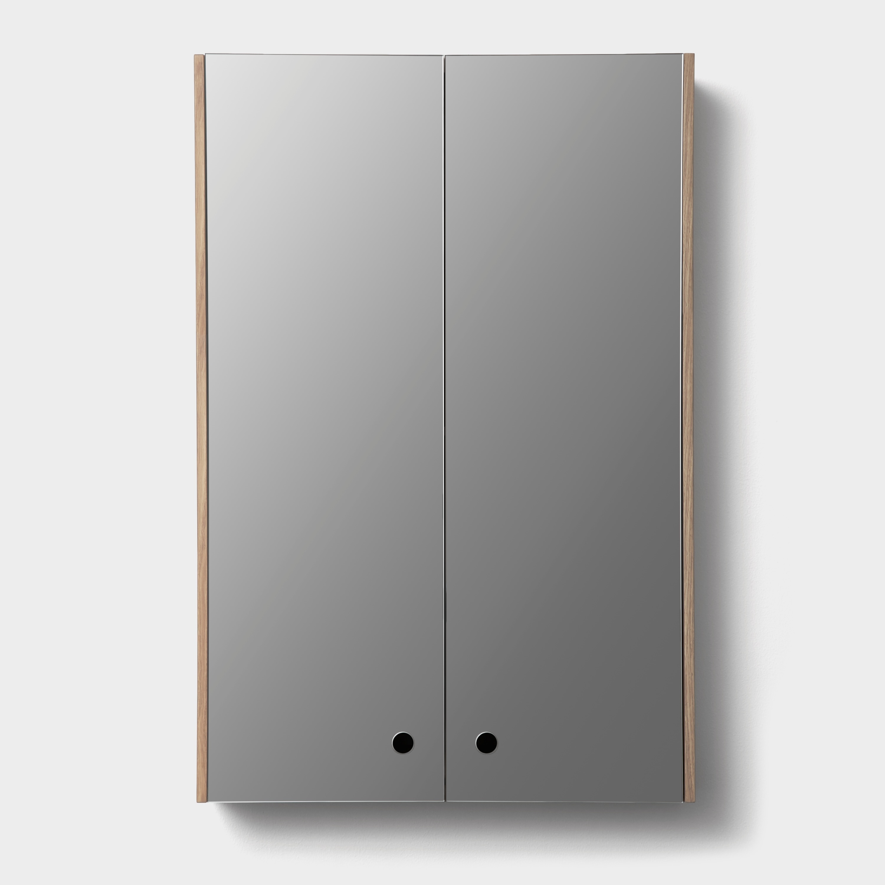 Bathroom Cabinet Double Oak 60x11x90 cm