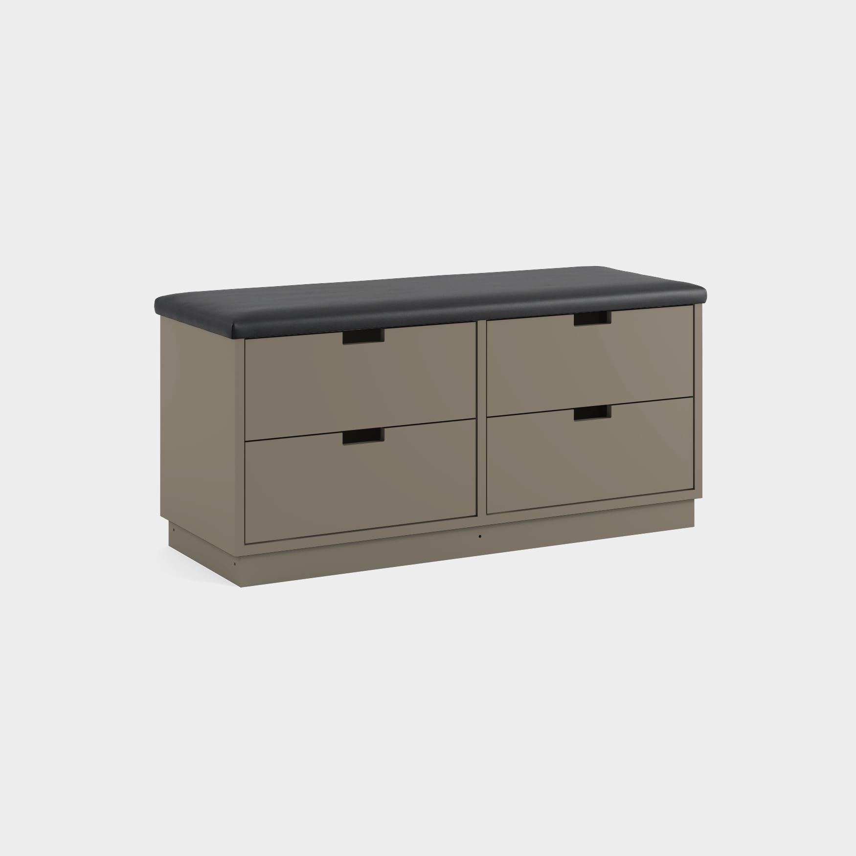 Opal bench H2/M11 Lacquer colour Greige