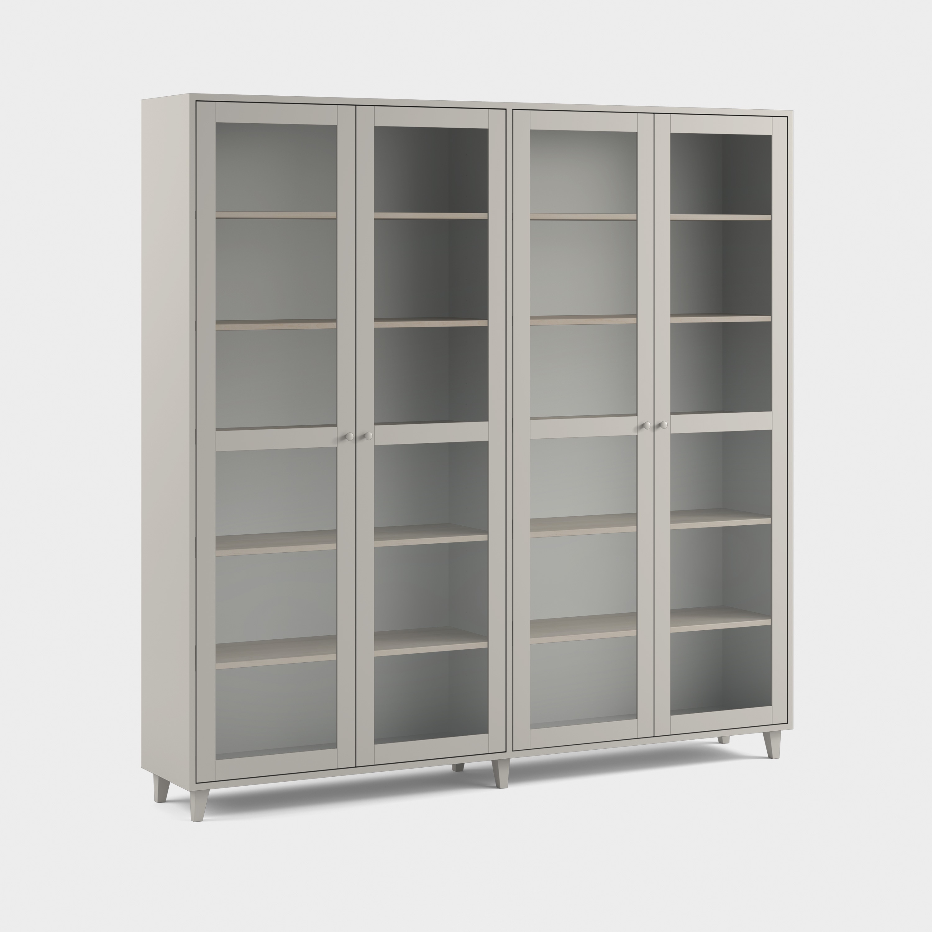Massiv display cabinet H10/M22