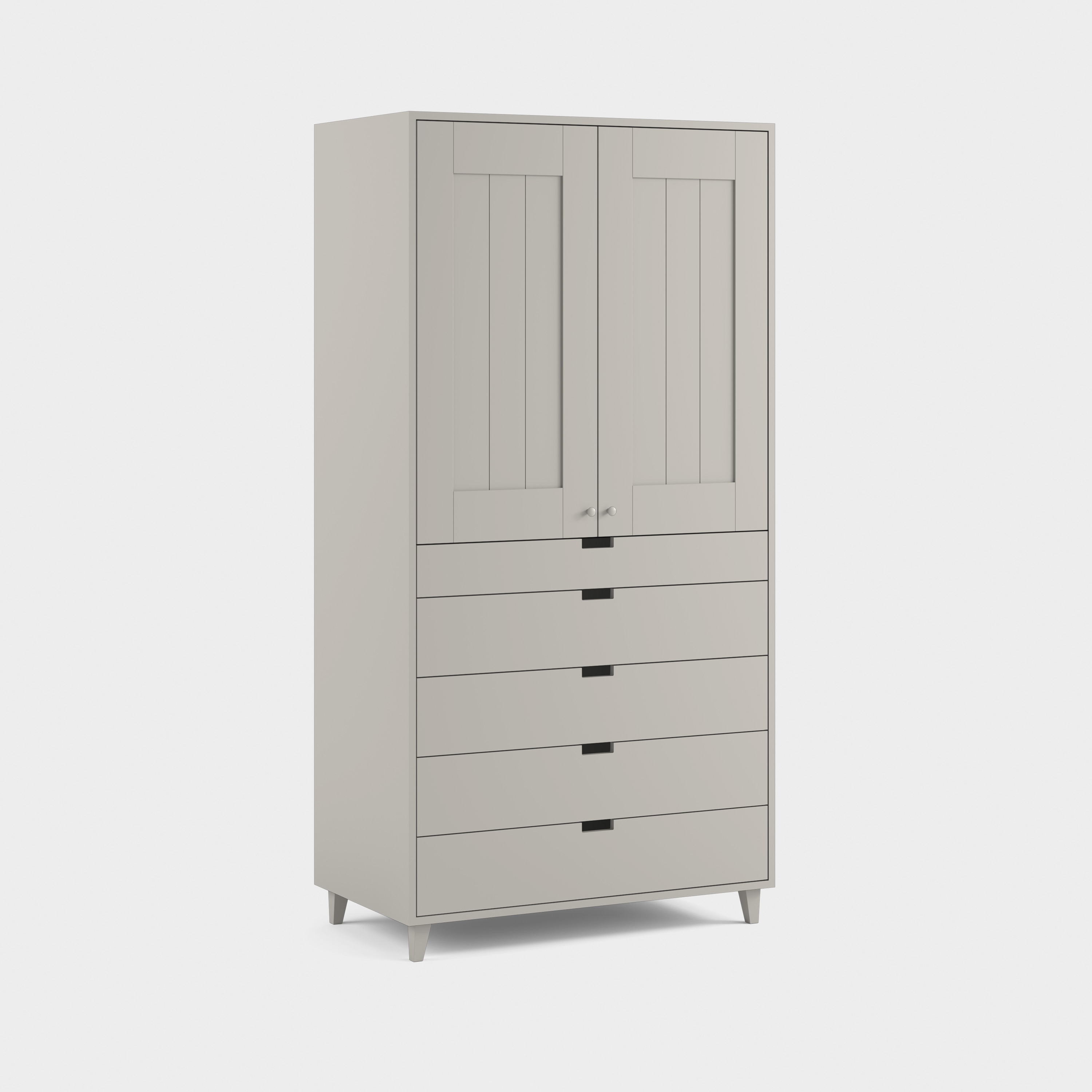 Massiv wardrobe with drawers H10/M2, 58 cm