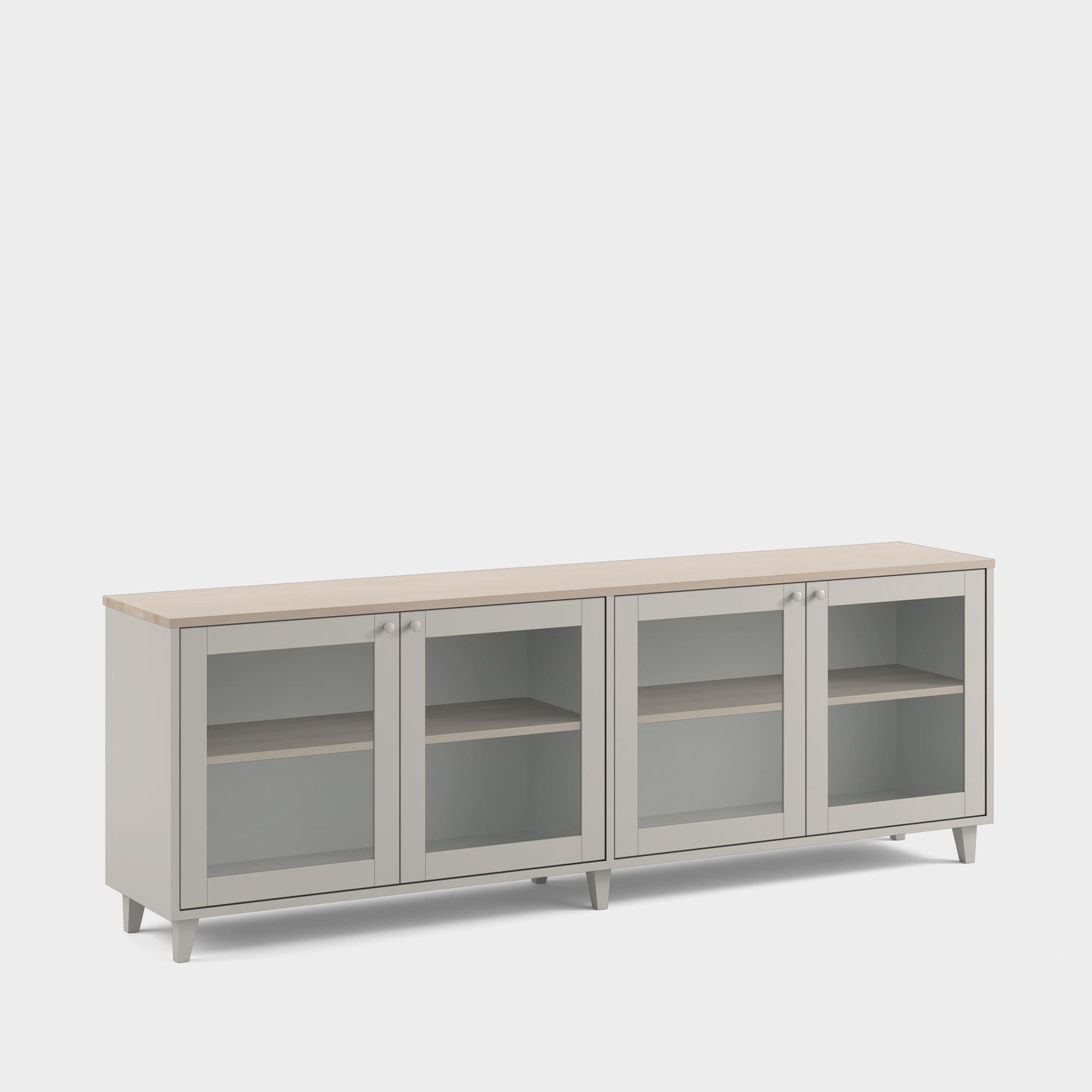 Massiv display cabinet H3/M22
