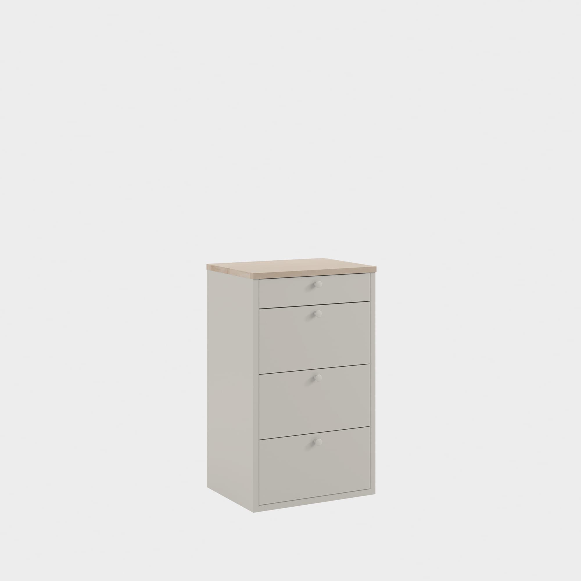 miniMassiv chest of 4 drawers H3+/M1