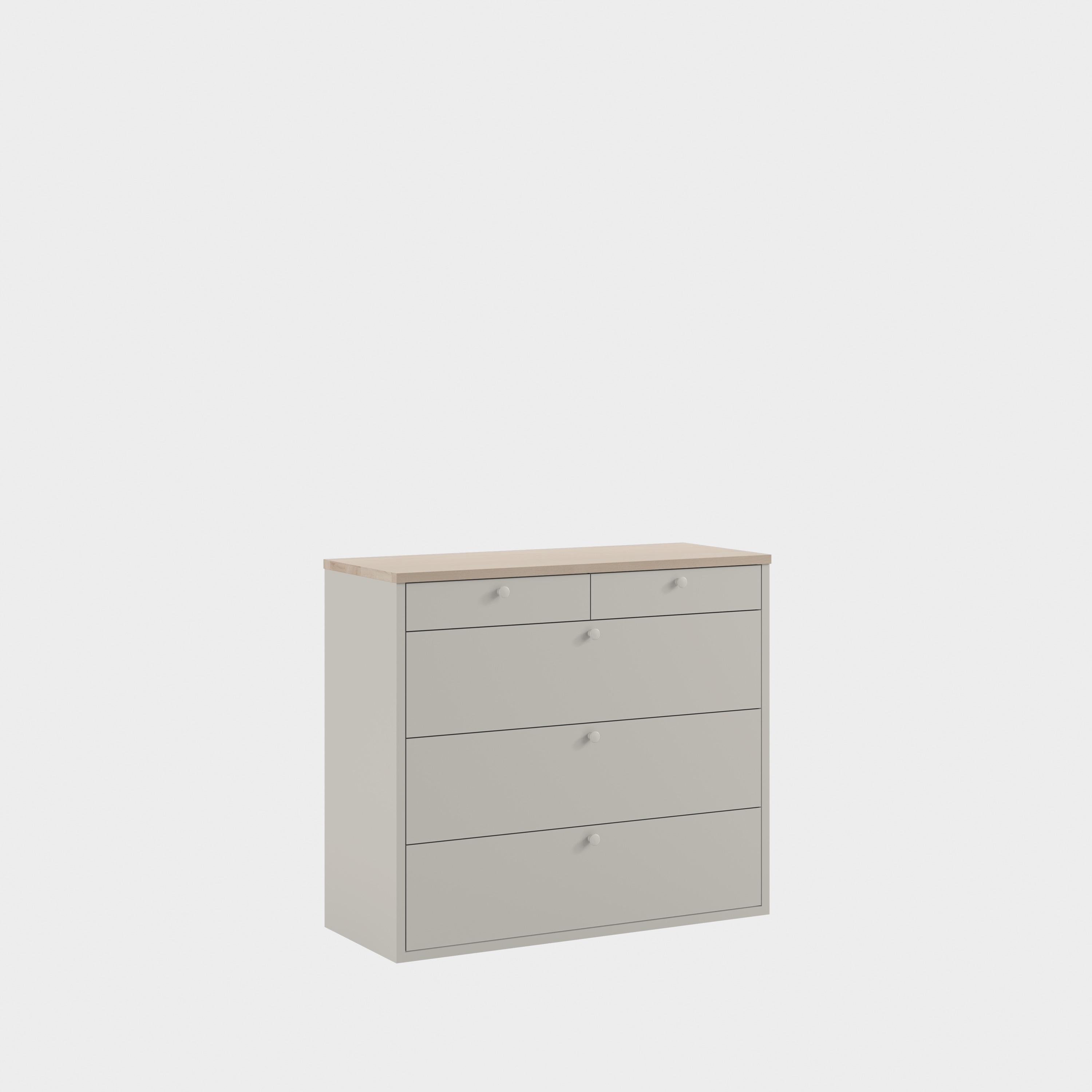 miniMassiv chest of 5 drawers H3+/M2