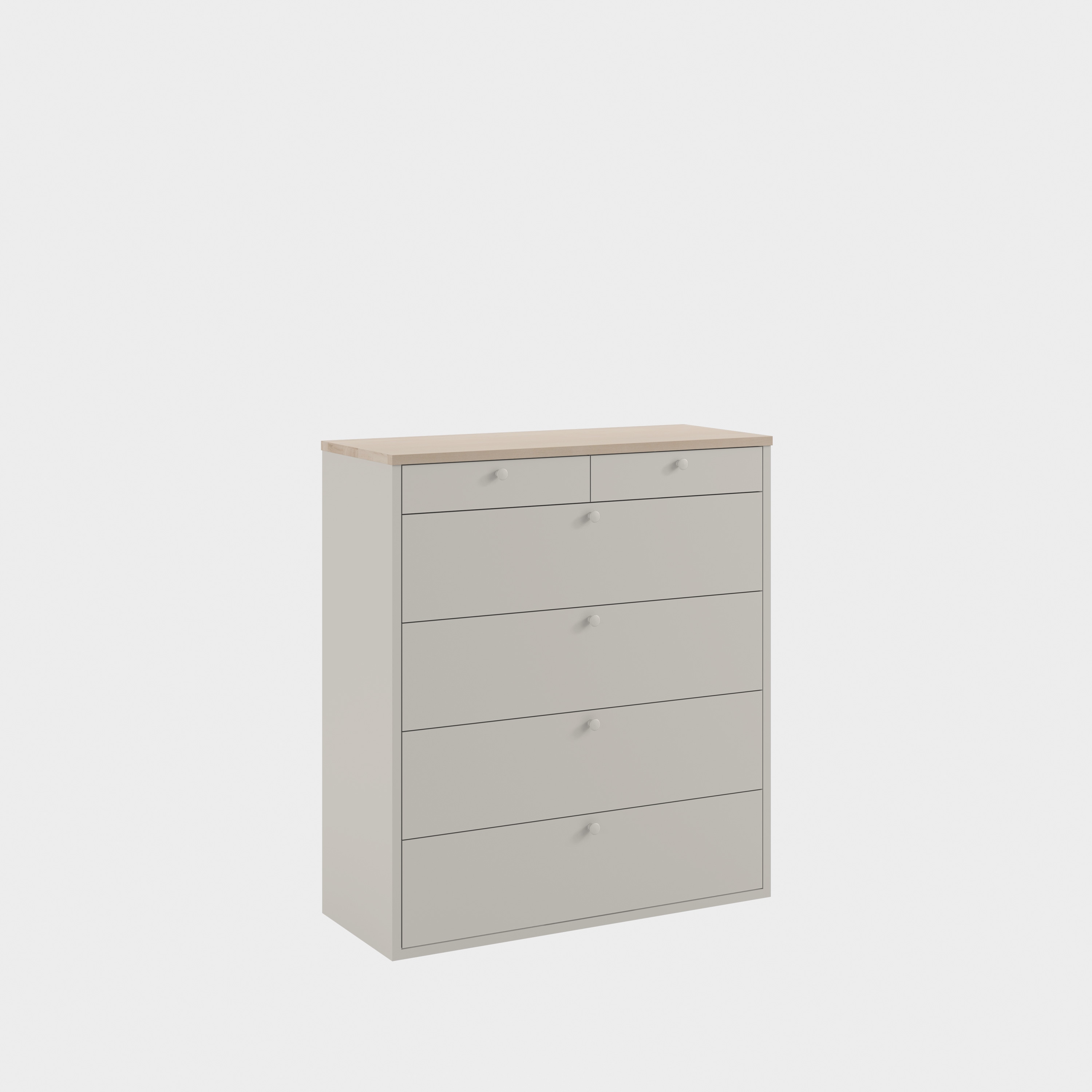 miniMassiv chest of 6 drawers H4+/M2