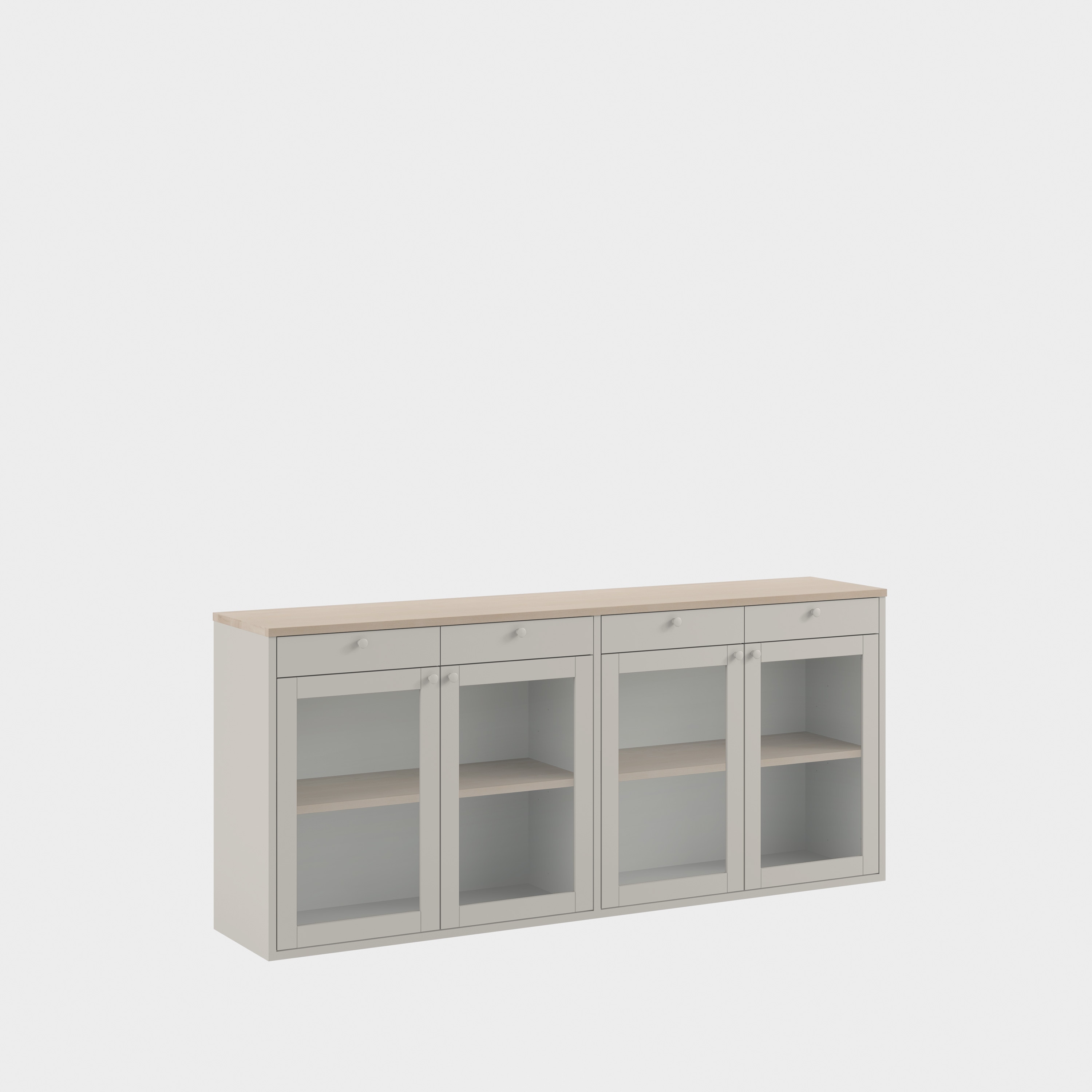 miniMassiv cabinet with 4 drawers H3+/M22