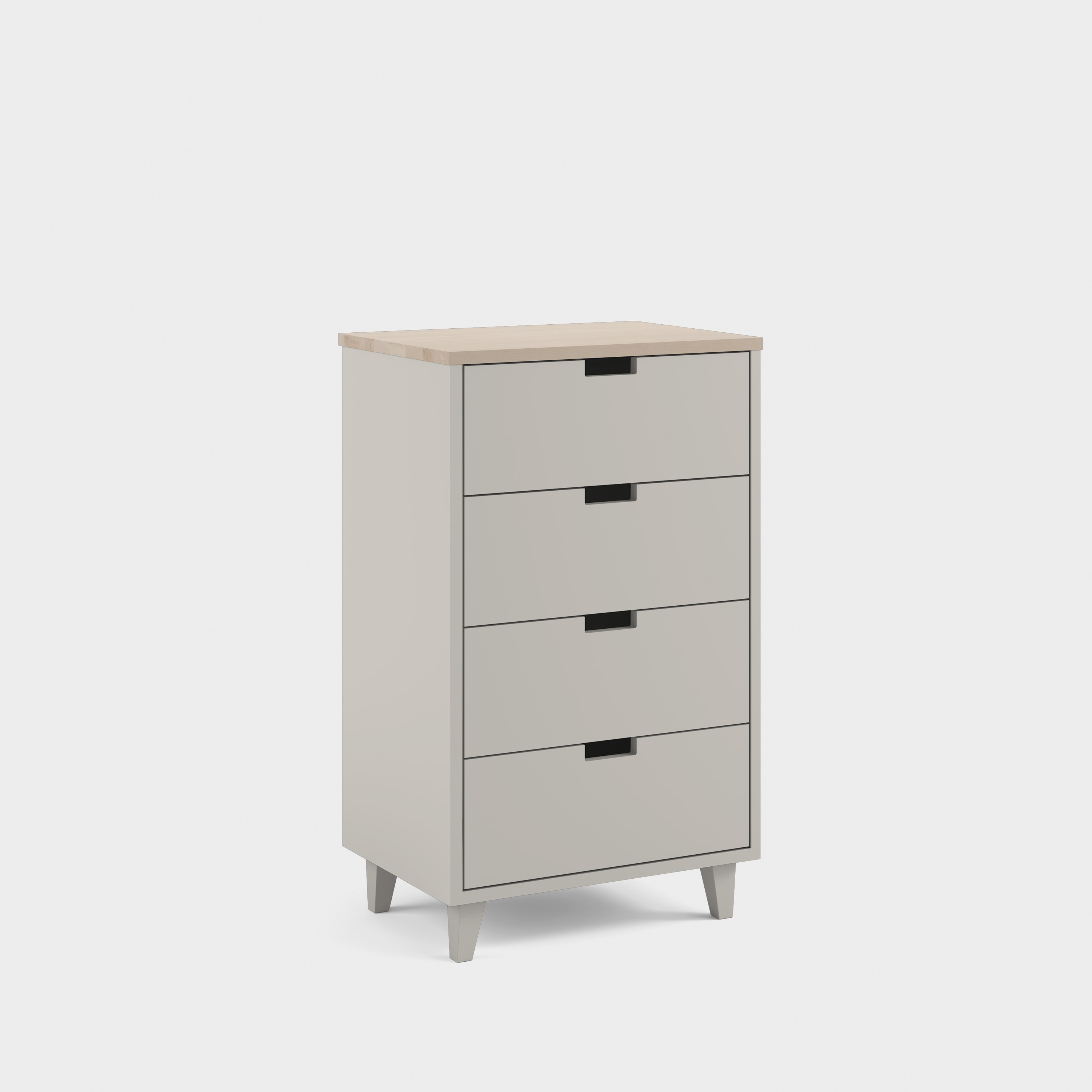 Massiv chest of 4 drawers H4/M1