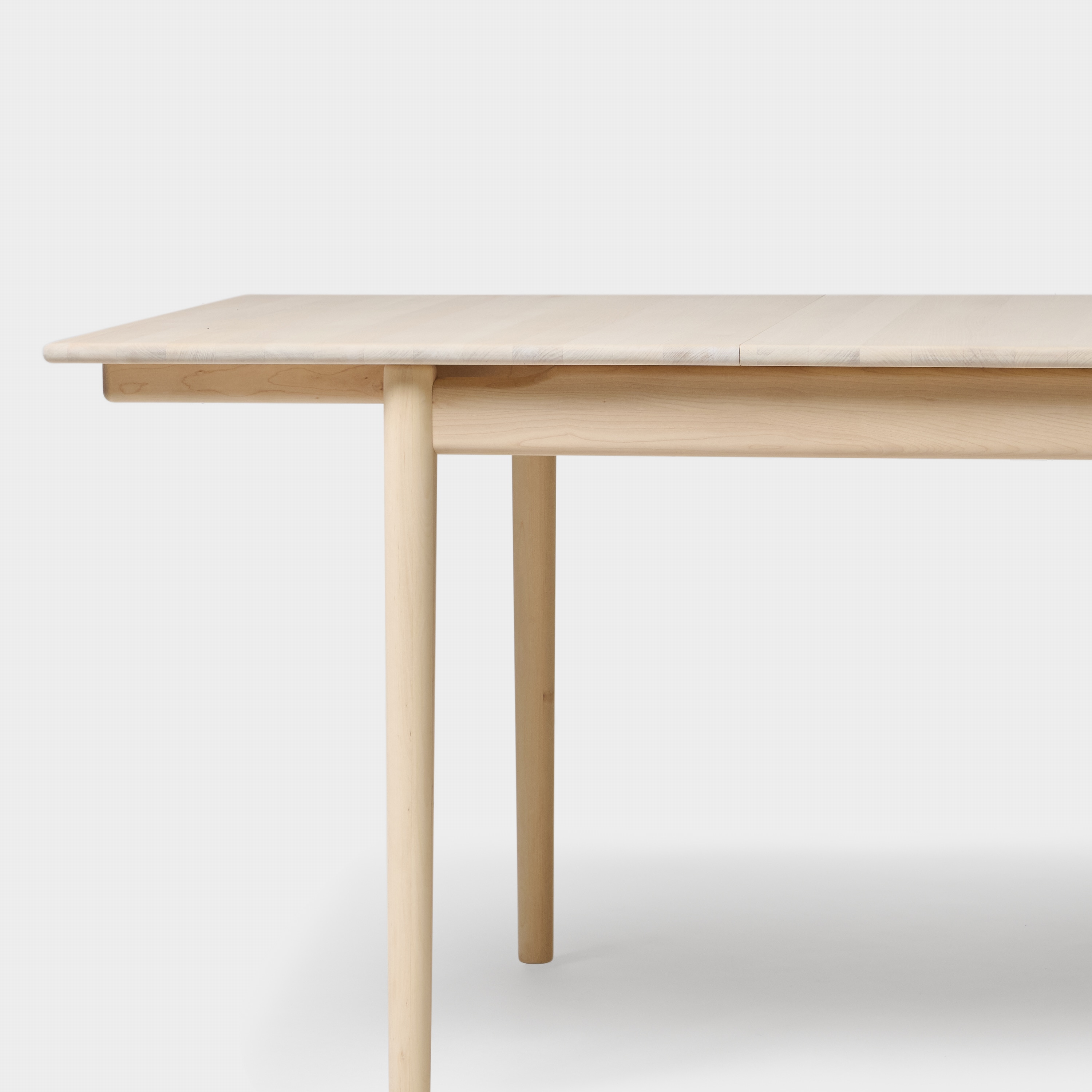 Extendable table Birch 100x180 cm