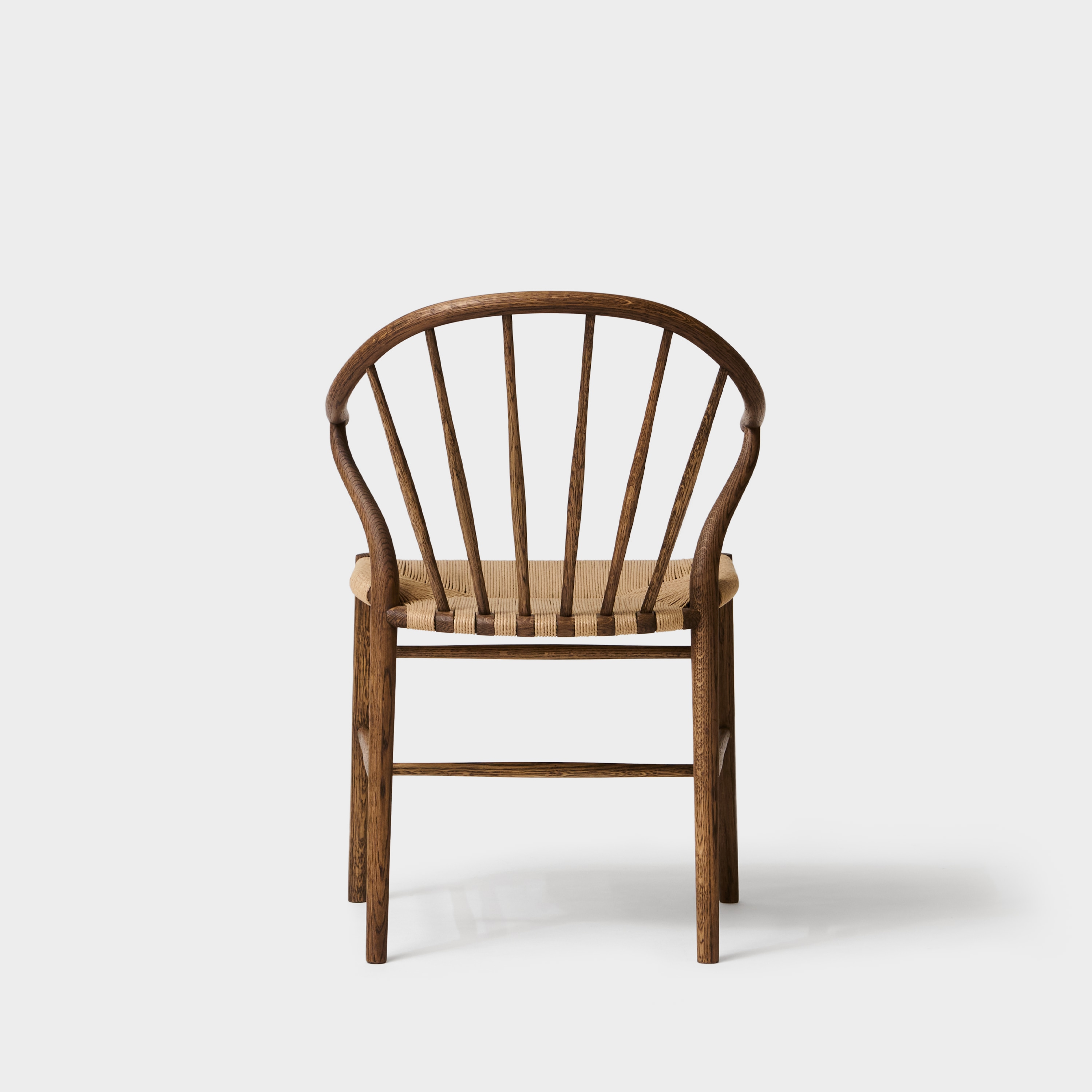 Armchair China-Windsor Oak brown oil
