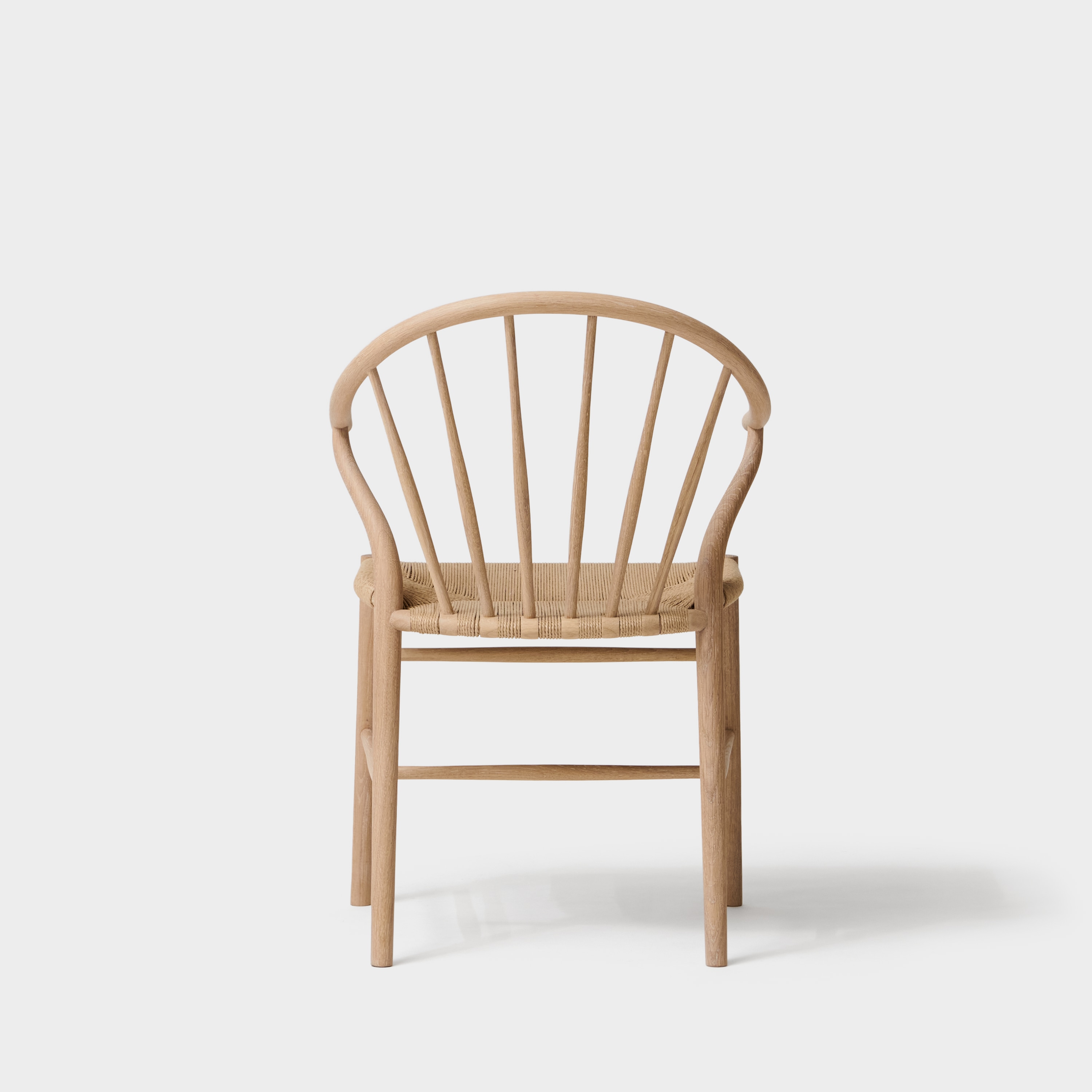Armchair China-Windsor Oak white oil