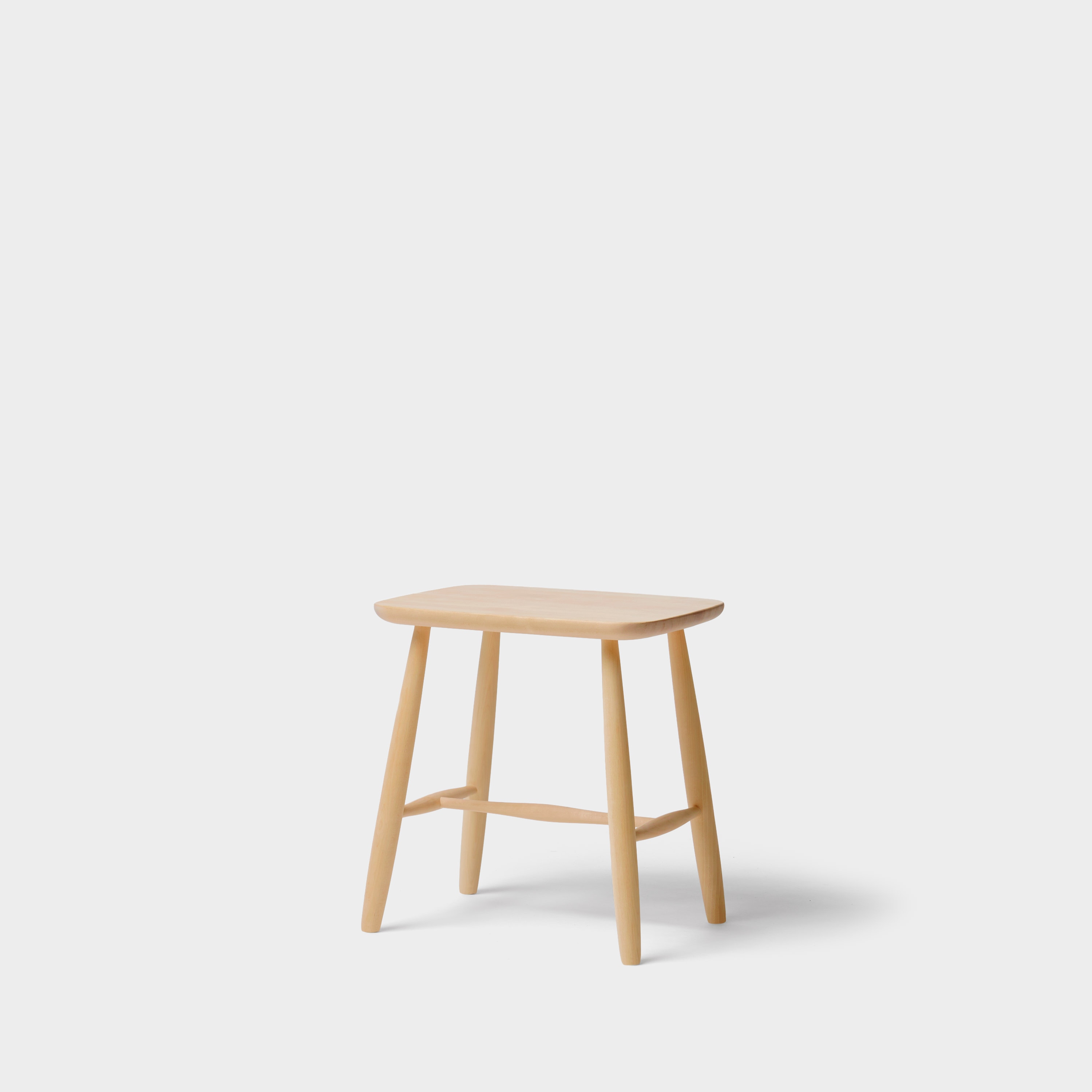 Pinn stool straight Birch