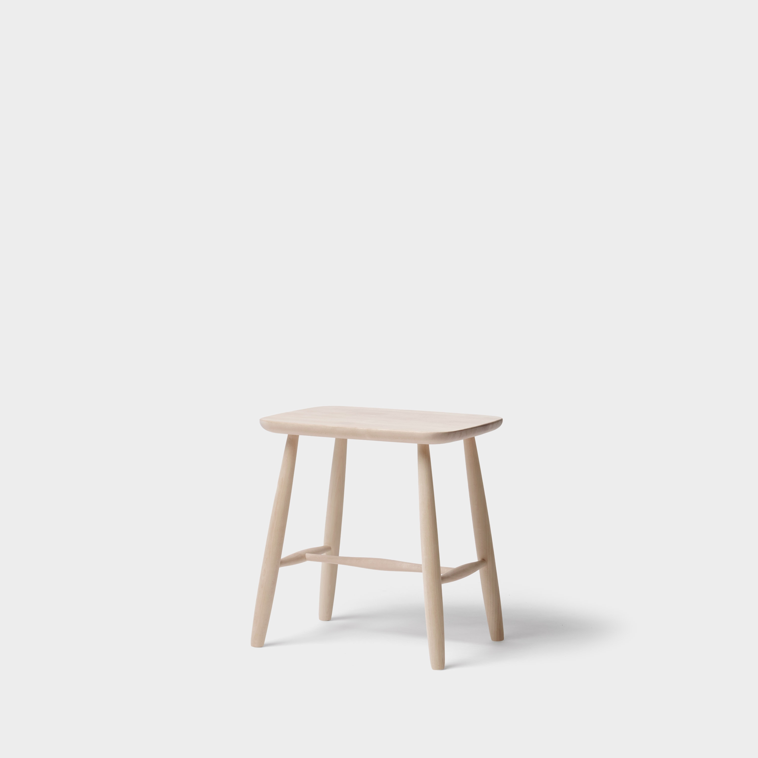 Pinn stool straight Birch