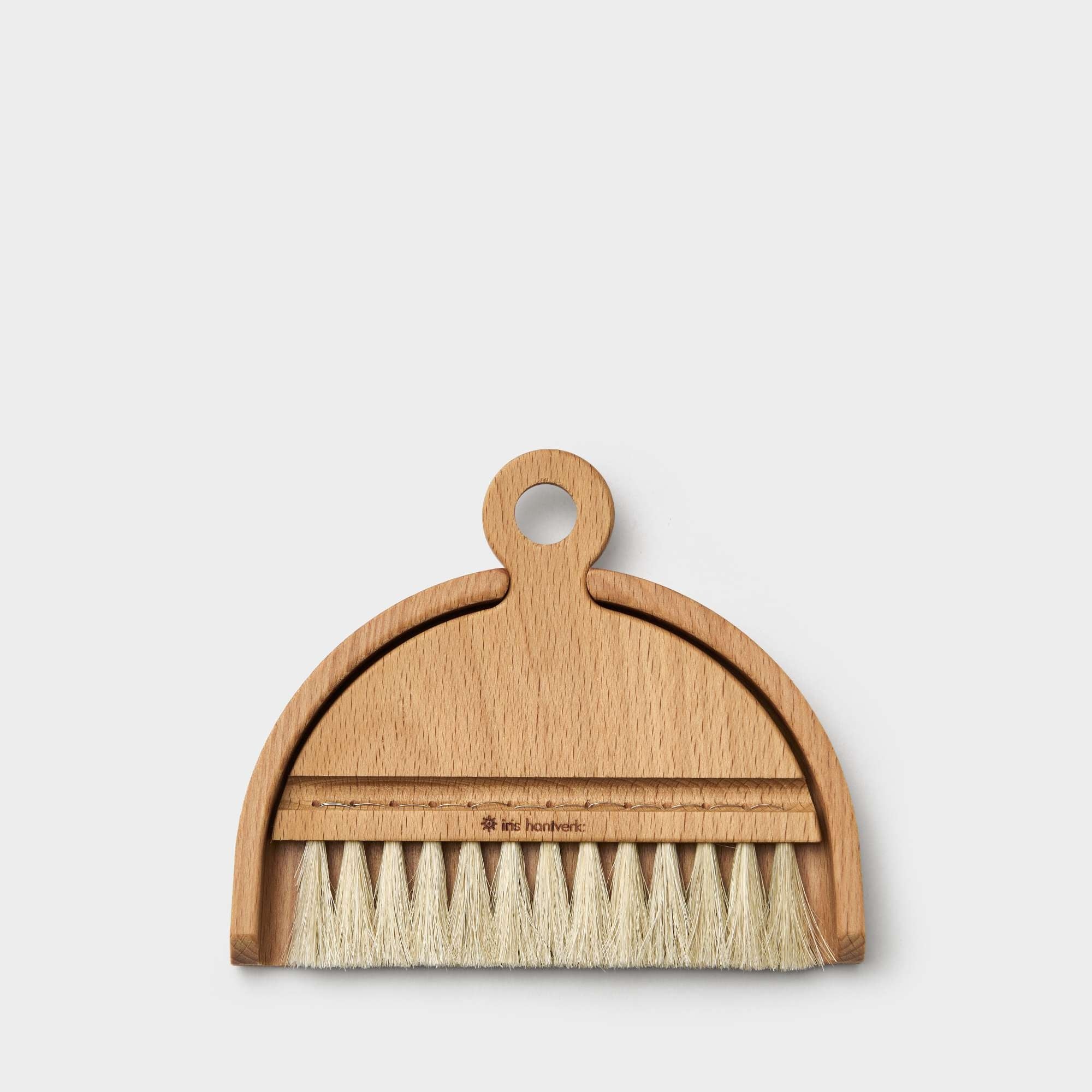 Table brush with scoop
