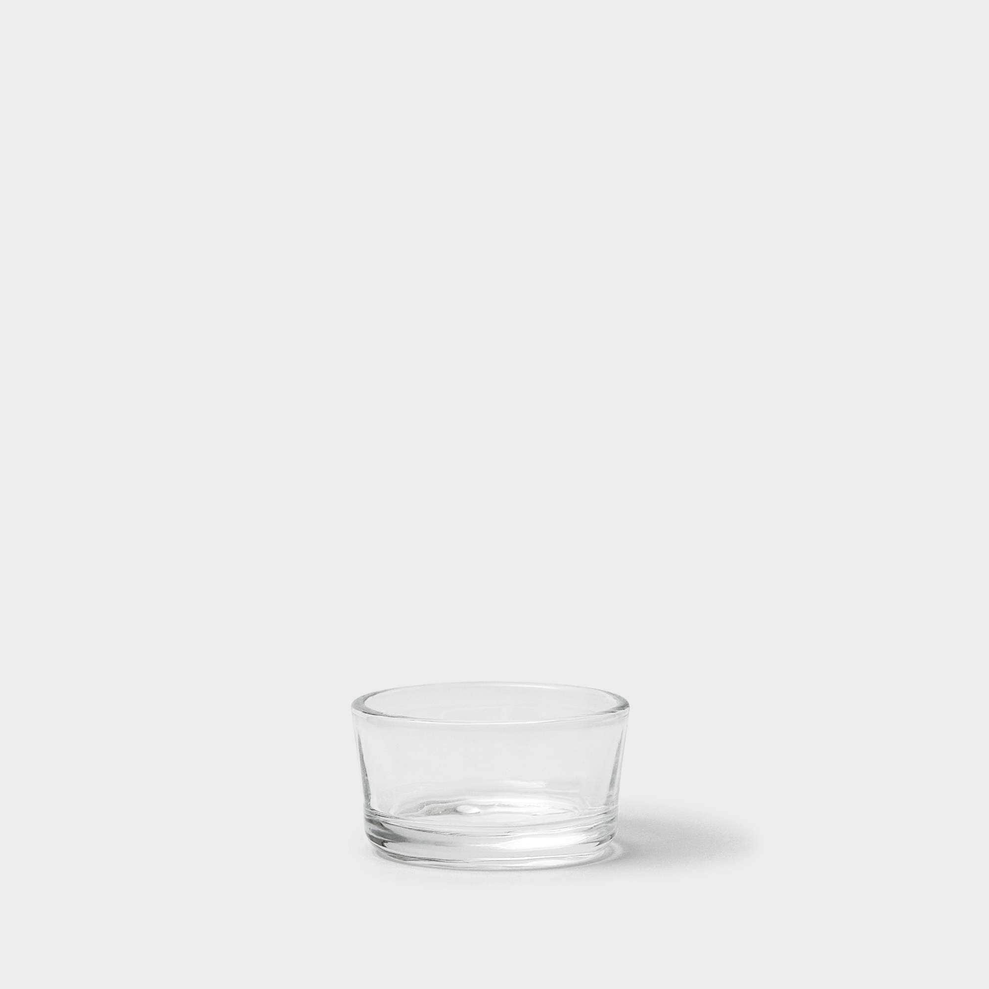 Glass cup for tea light