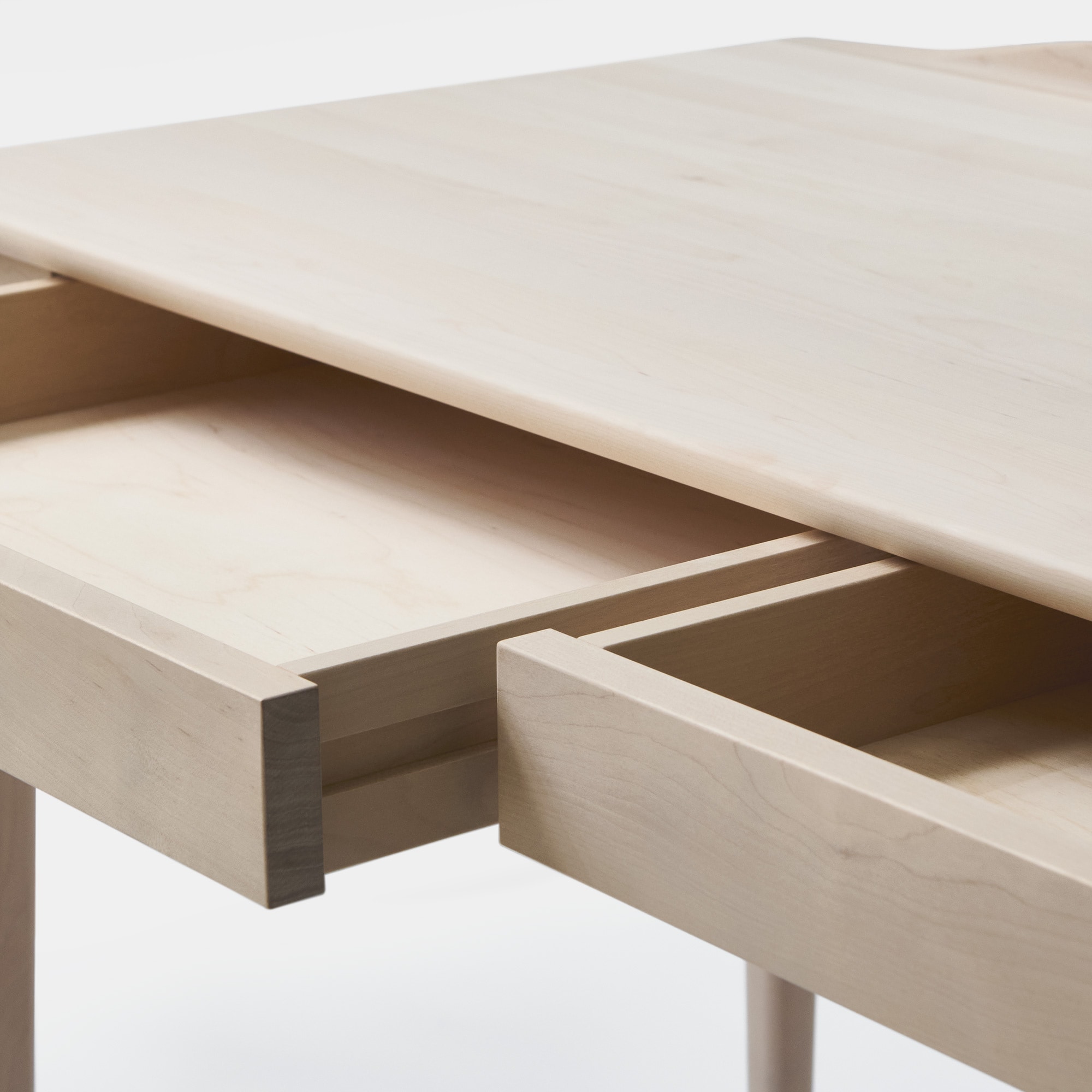 Fine-Edged Desk Birch 52x122 cm