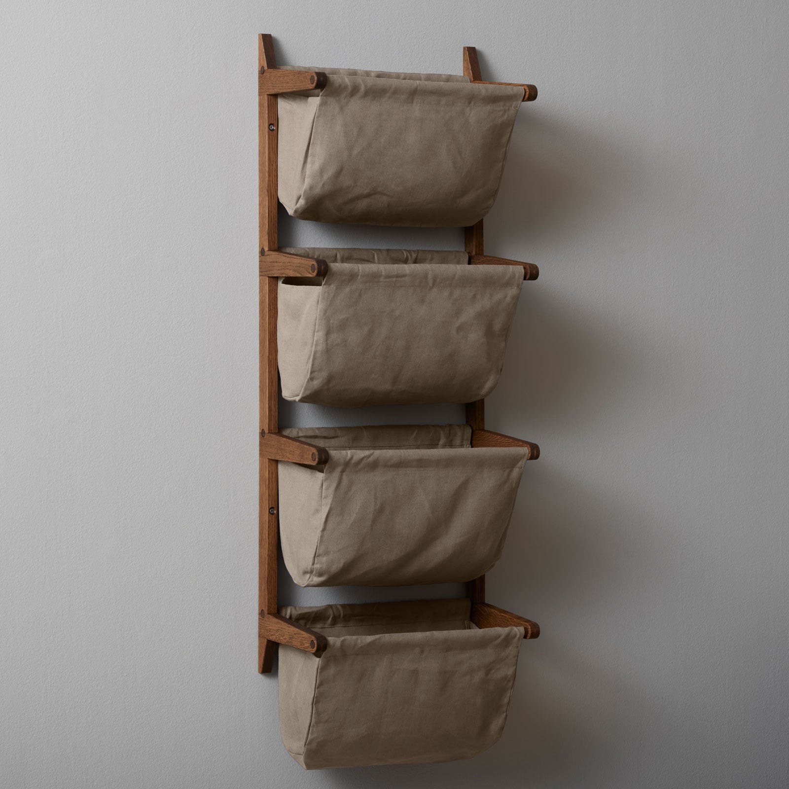 Bag Shelf with 4 bags Oak