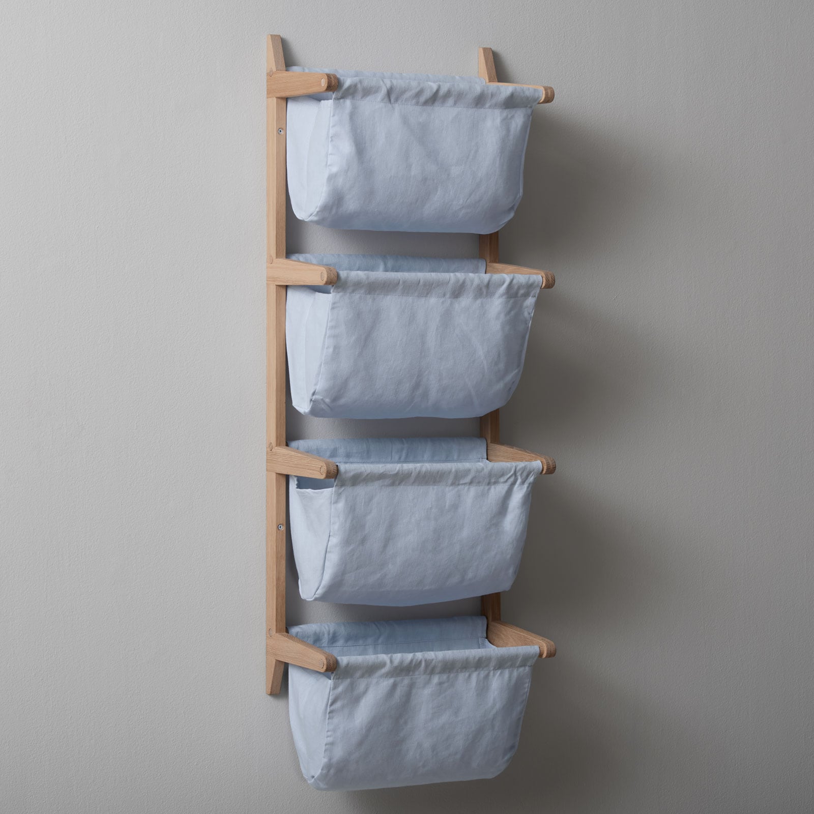 Bag Shelf with 4 bags Oak