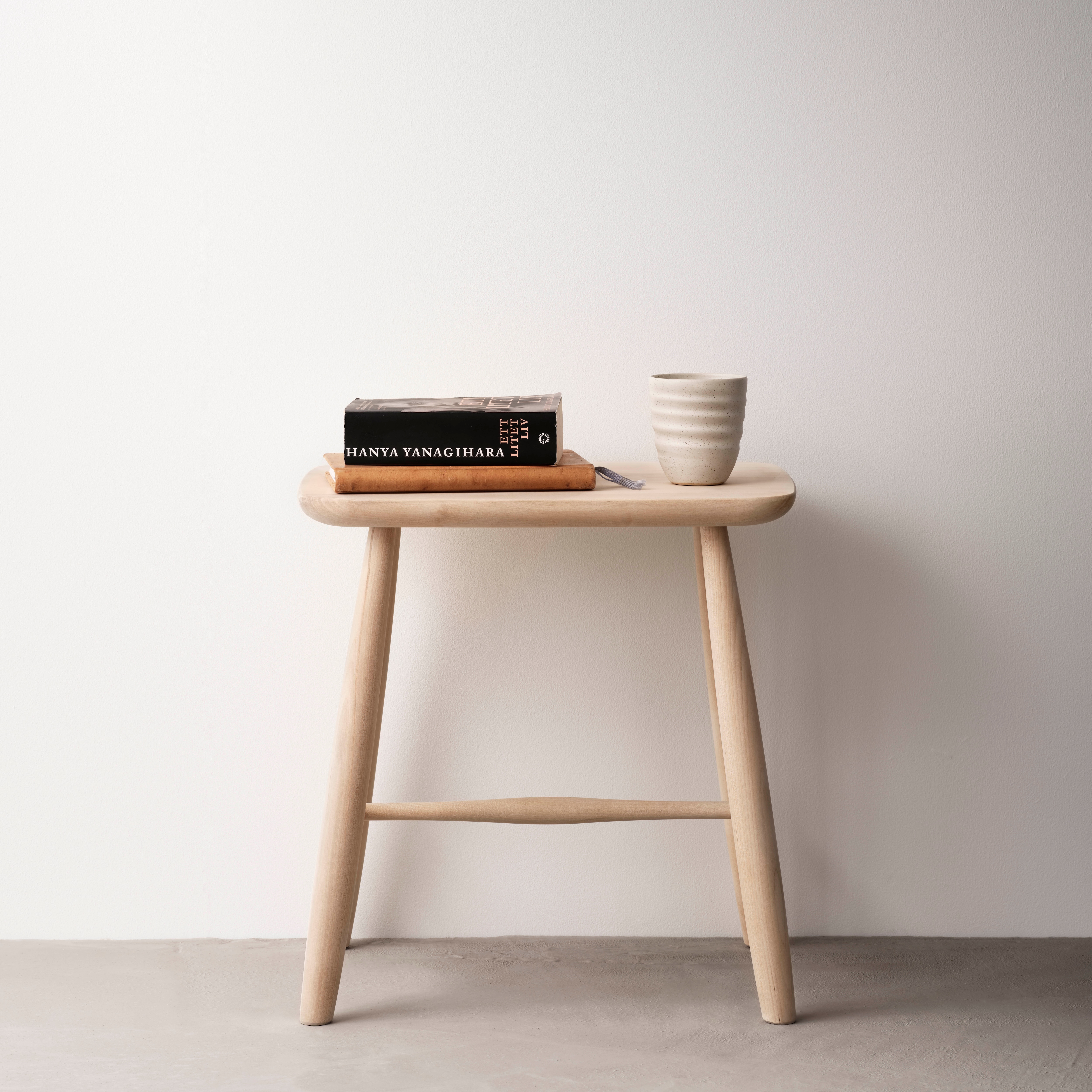 Pinn stool straight Birch