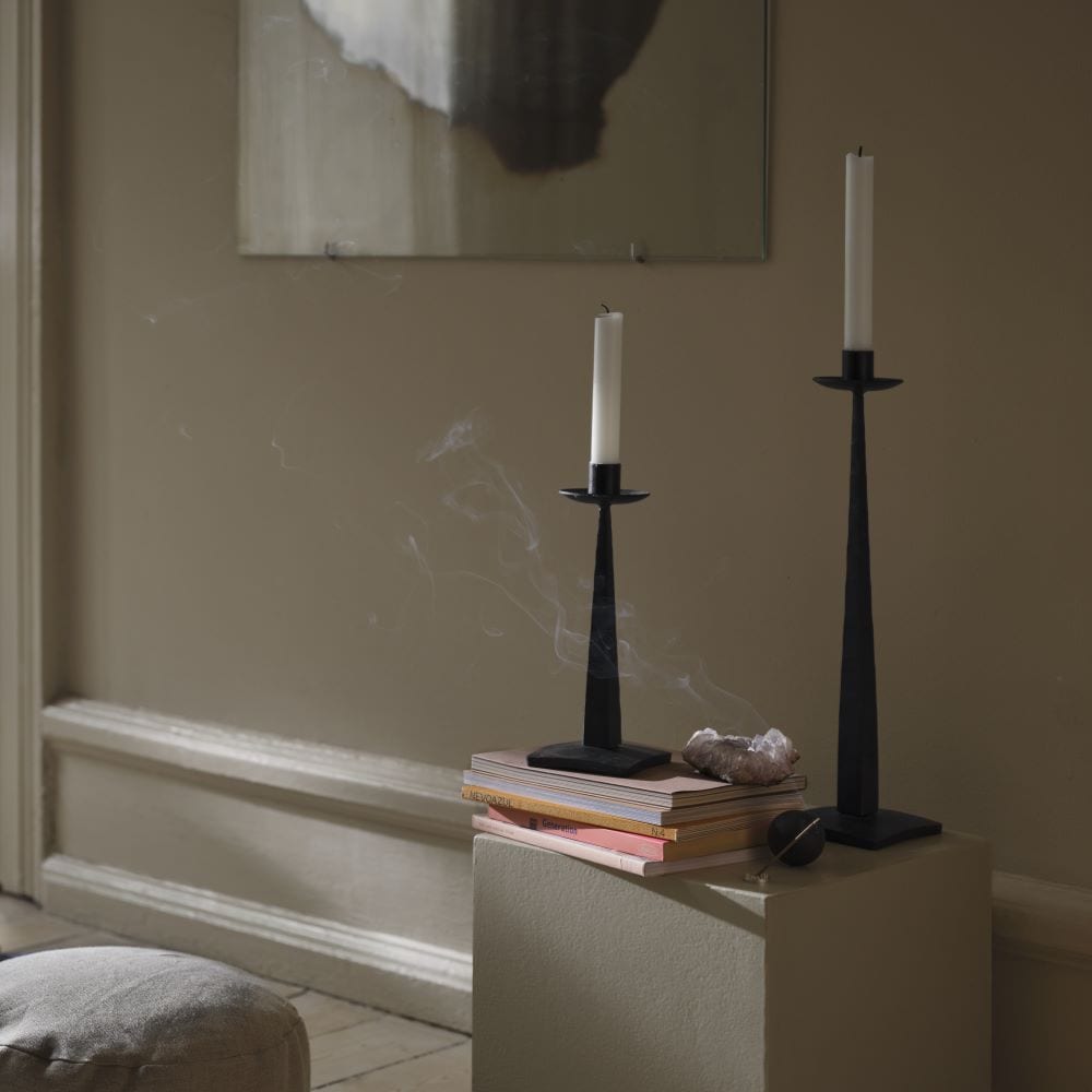 Candlestick wrought iron