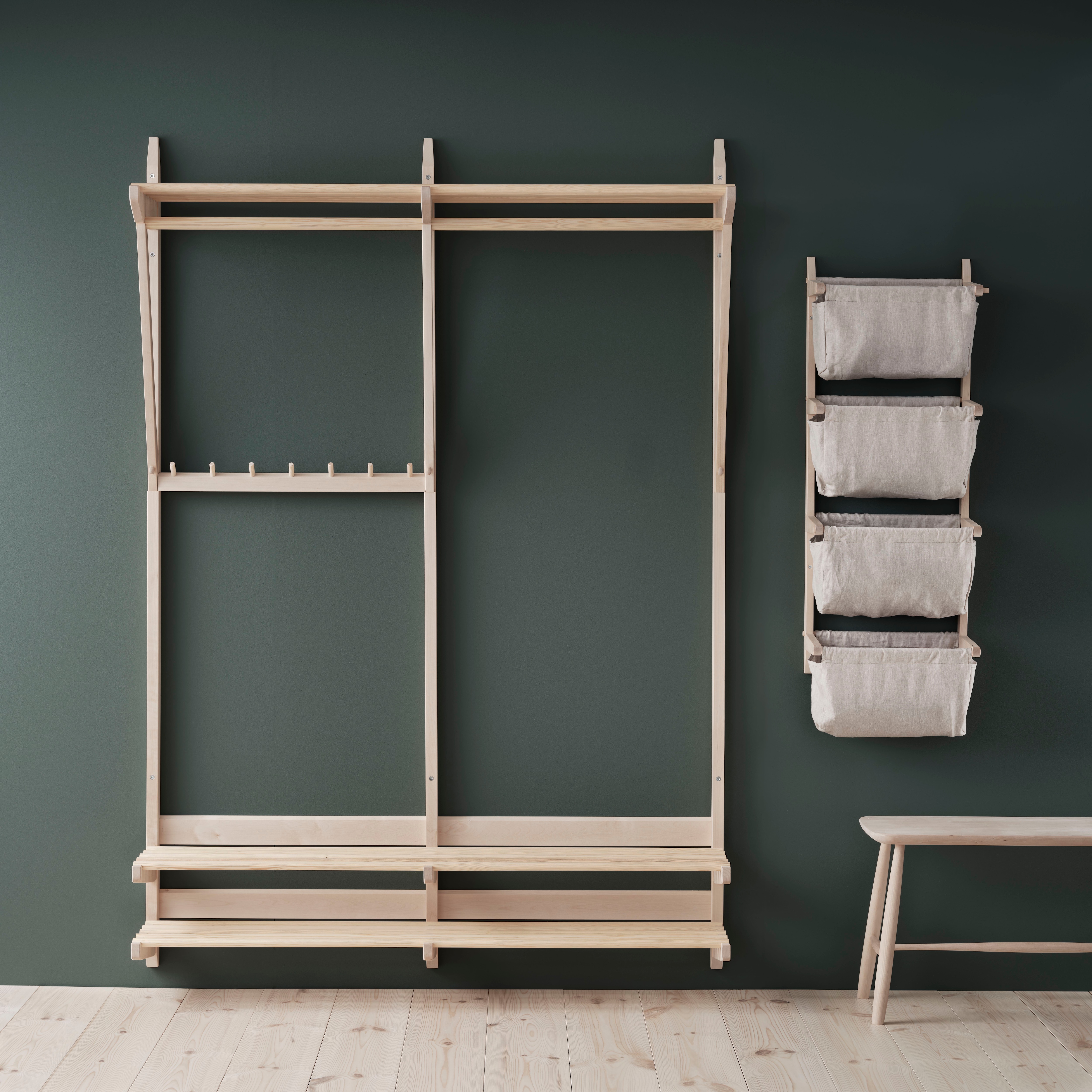 Coat & shoe rack Snedstag 140 cm