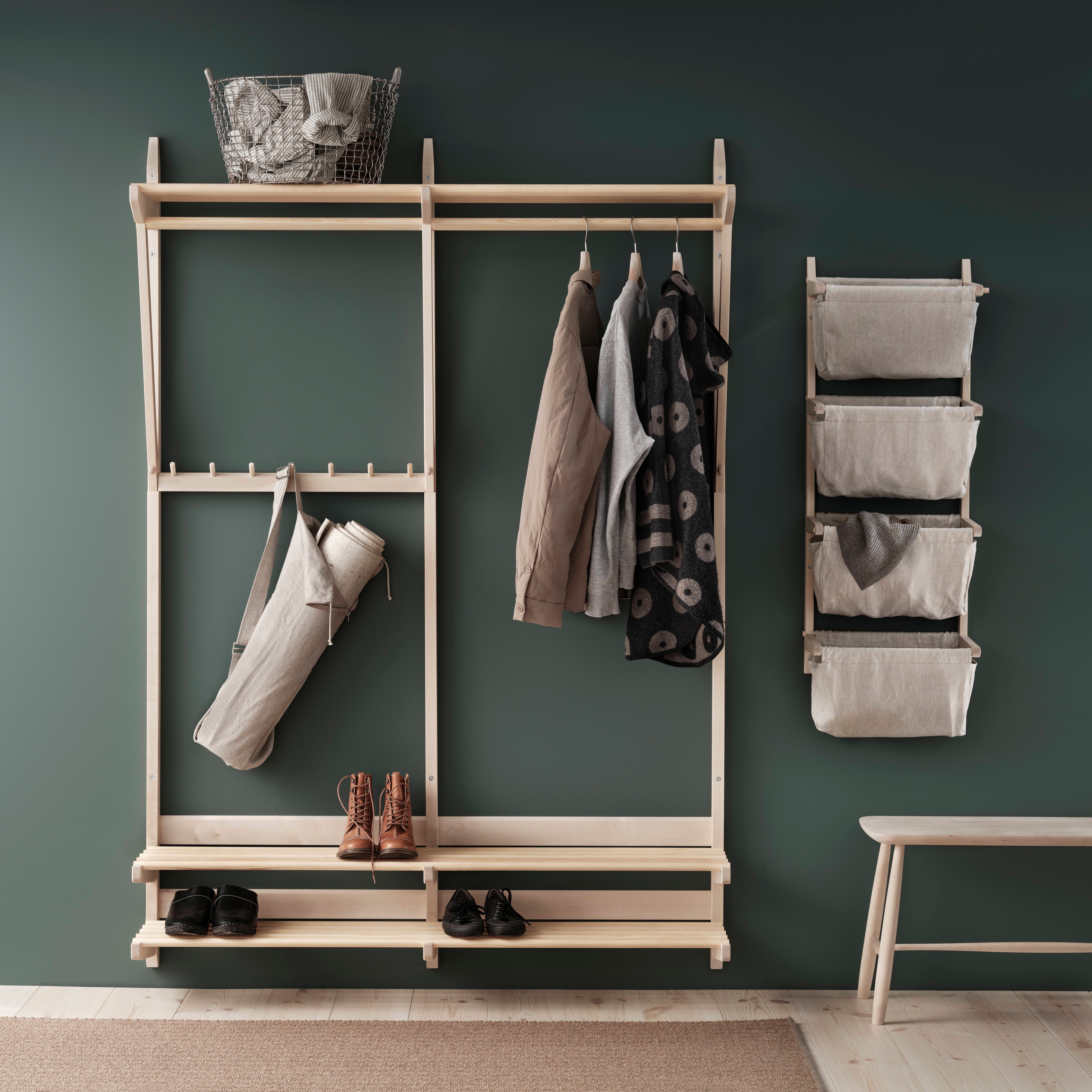 Coat & shoe rack Snedstag 140 cm
